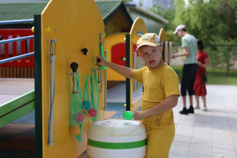 У Львові відкрили унікальний парк розваг для дітей з особливими потребами