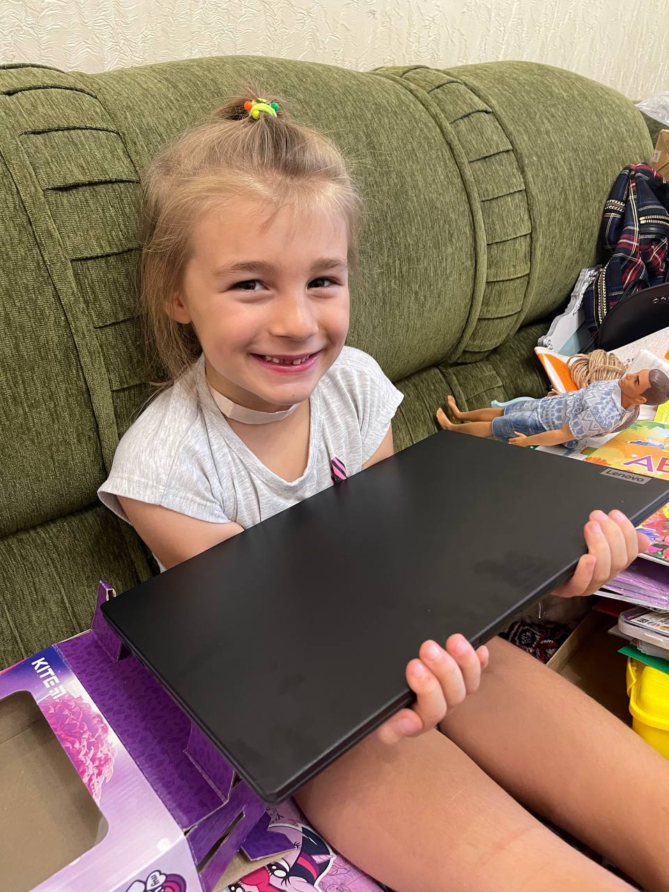 The real 1st of : the story of a 6-year-old orphan girl from Zaporizhzhia