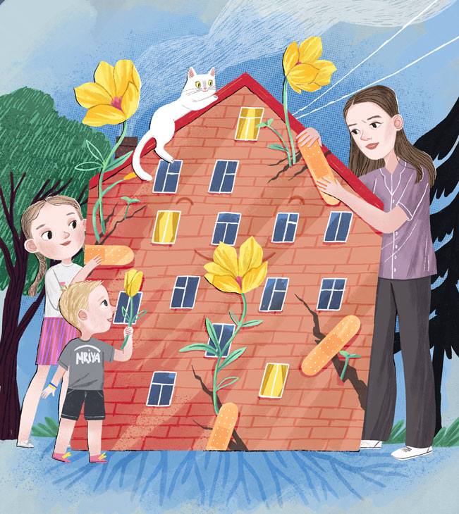 Збірка терапевтичних аудіоказок для дітей, які переживають війну