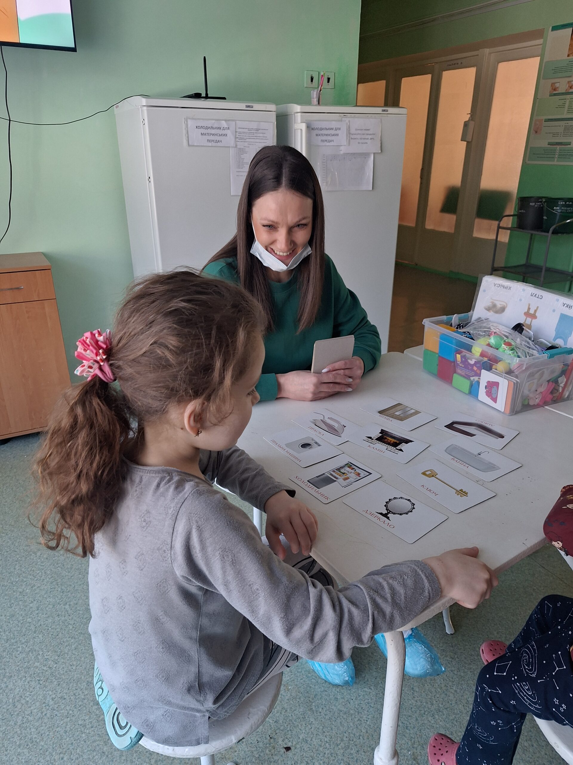 Проєкт “Кімната Щастя” в Дніпрі: логопед Ніна Приходько