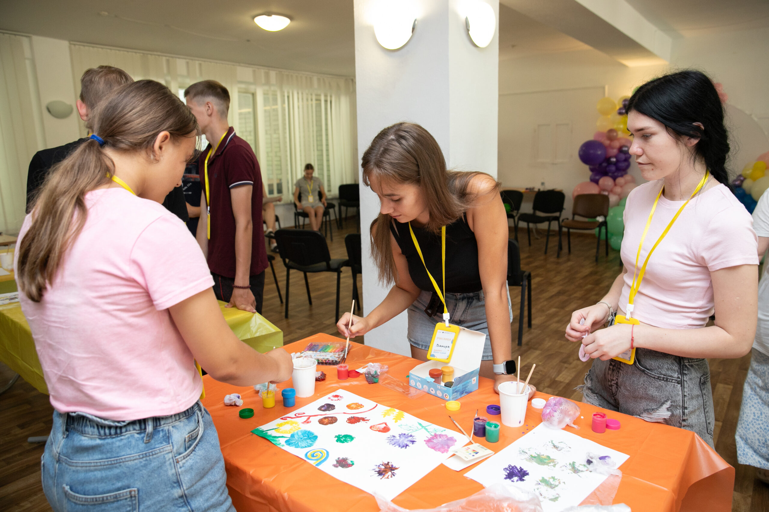 Творчі майстер-класи на Happy Boot Camp